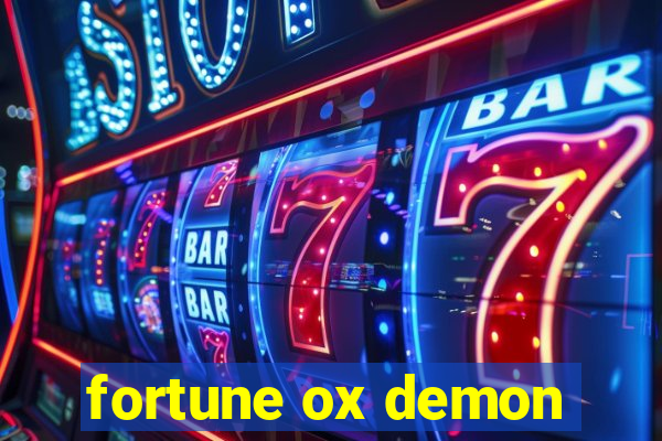 fortune ox demon