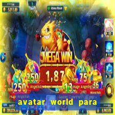 avatar world para colorir e imprimir