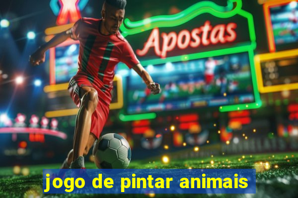 jogo de pintar animais