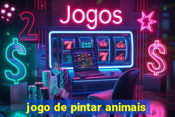 jogo de pintar animais