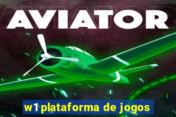 w1 plataforma de jogos