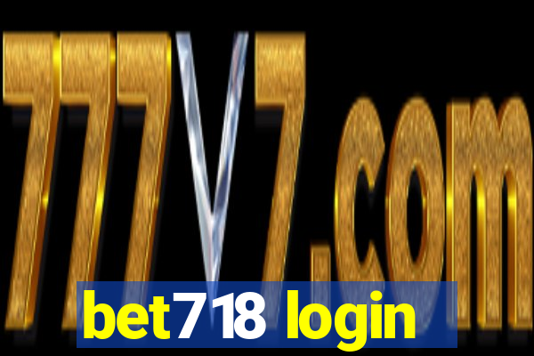 bet718 login