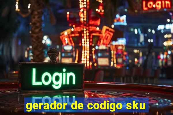 gerador de codigo sku