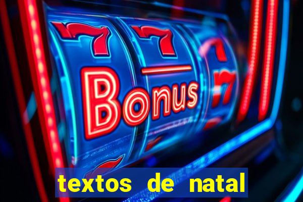 textos de natal para imprimir