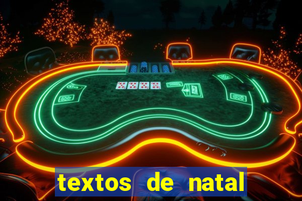 textos de natal para imprimir