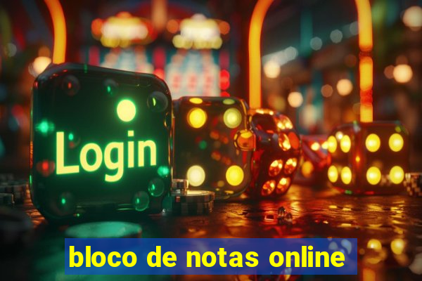 bloco de notas online