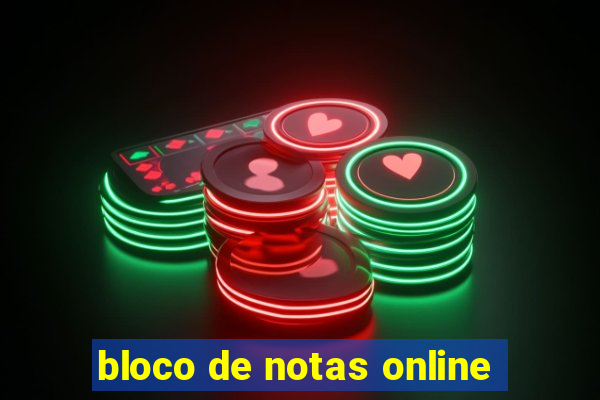 bloco de notas online