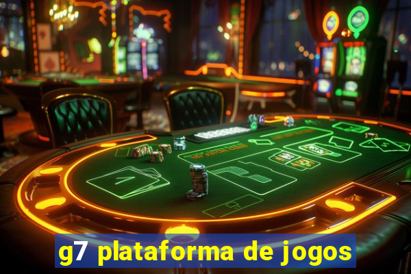 g7 plataforma de jogos