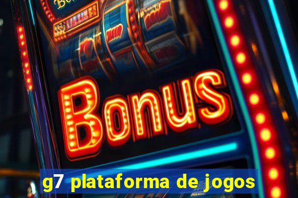 g7 plataforma de jogos