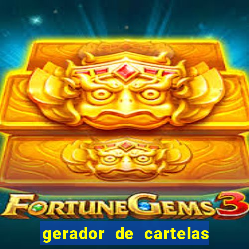 gerador de cartelas de bingo 1 a 99