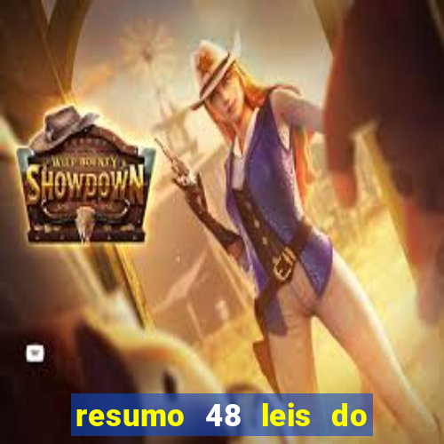 resumo 48 leis do poder pdf