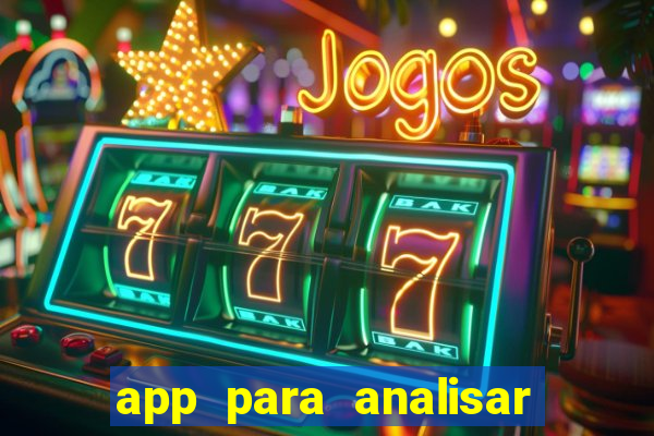 app para analisar jogos de futebol