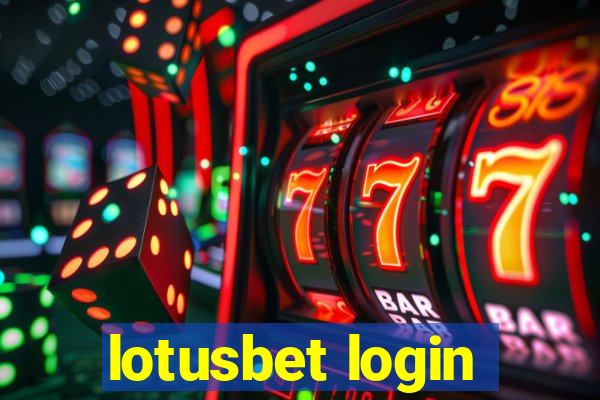 lotusbet login