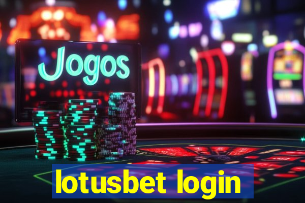 lotusbet login