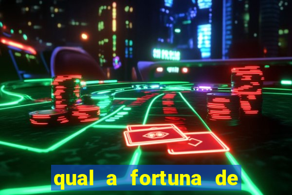 qual a fortuna de mara maravilha