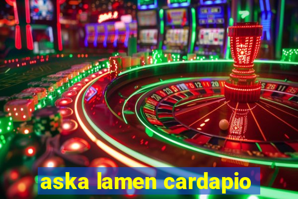 aska lamen cardapio