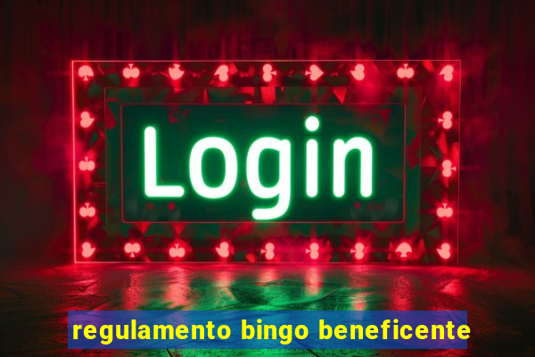 regulamento bingo beneficente