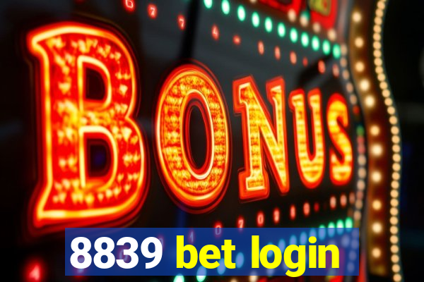 8839 bet login