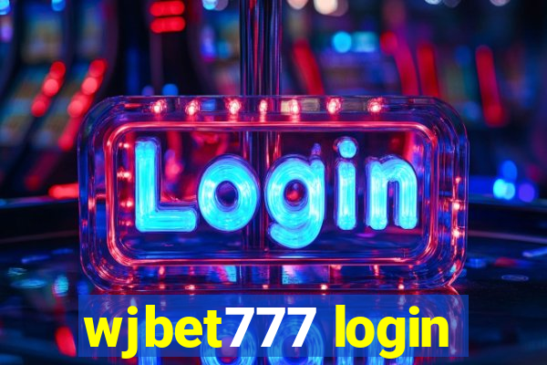 wjbet777 login