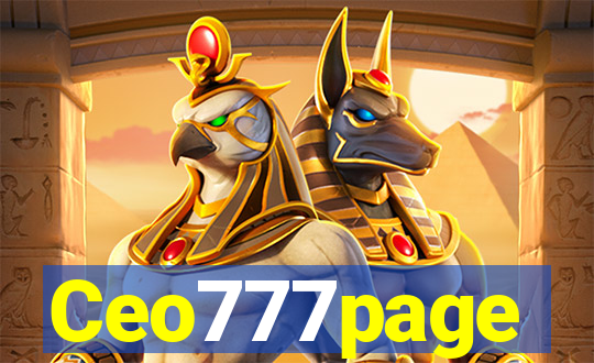 Ceo777page