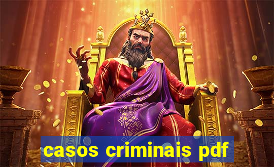 casos criminais pdf