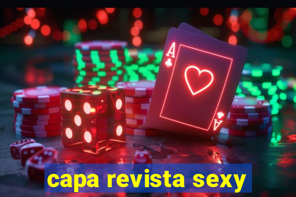 capa revista sexy