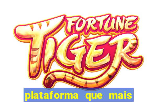 plataforma que mais paga no fortune tiger