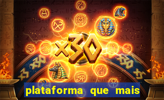 plataforma que mais paga no fortune tiger