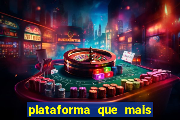 plataforma que mais paga no fortune tiger