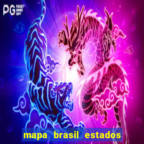 mapa brasil estados e capitais