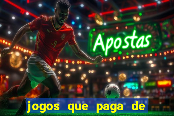 jogos que paga de verdade via pix