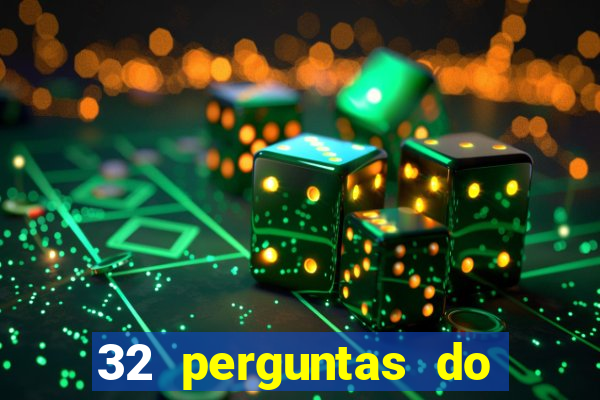 32 perguntas do livro do destino