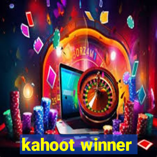 kahoot winner