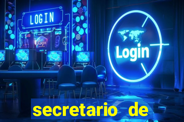 secretario de esporte salario