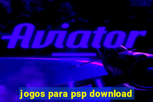 jogos para psp download