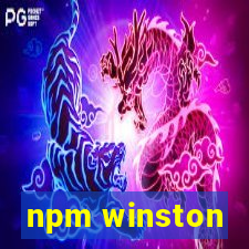 npm winston