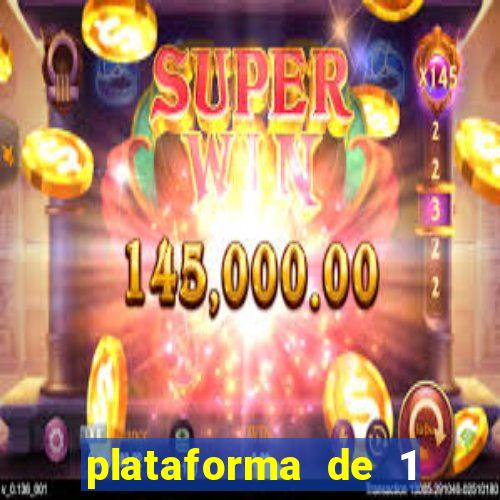 plataforma de 1 real fortune tiger