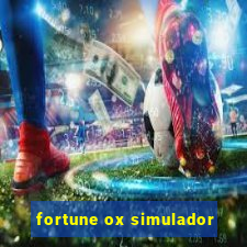 fortune ox simulador