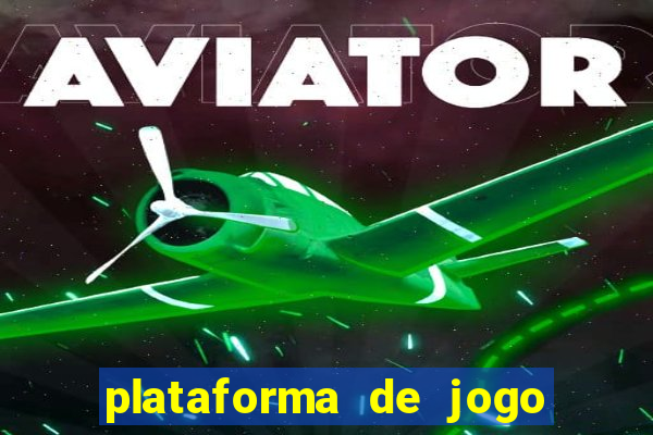 plataforma de jogo nova pagando