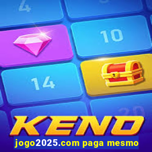 jogo2025.com paga mesmo