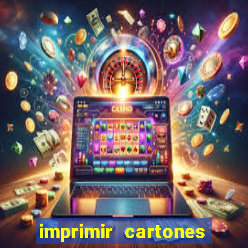 imprimir cartones de bingo