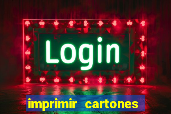 imprimir cartones de bingo