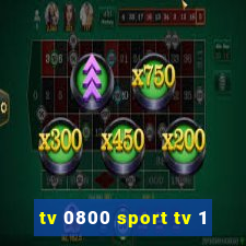 tv 0800 sport tv 1