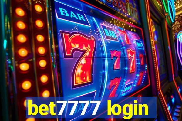 bet7777 login