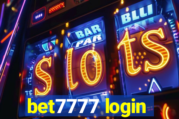 bet7777 login