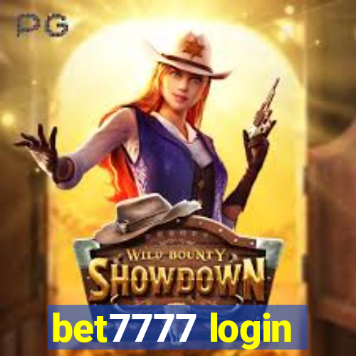 bet7777 login