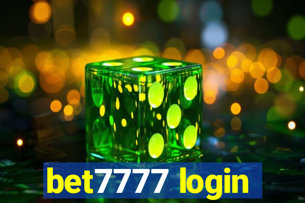 bet7777 login