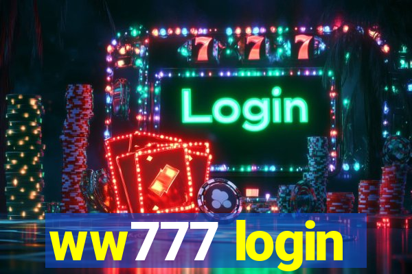 ww777 login