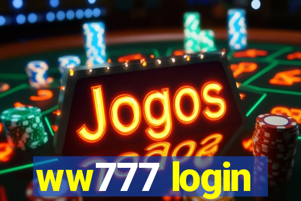 ww777 login