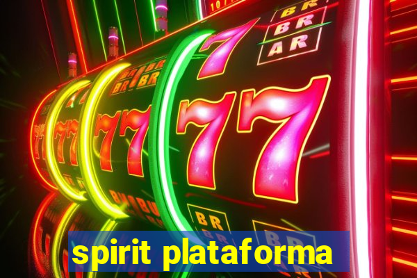 spirit plataforma